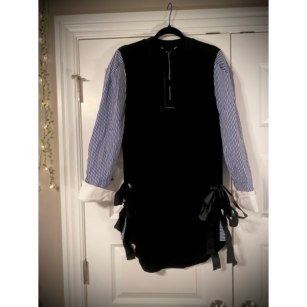 Business Casual Black Mini Dress